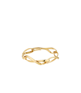 Éole Chain Bracelet - Gold in 24-carat gold gilding