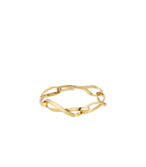 Éole Chain Bracelet - Gold in 24-carat gold gilding
