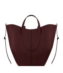 Cyme Tote - Textured Black Cherry