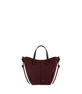 Cyme Tote Nano - Textured Black Cherry