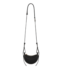 Numéro Dix Micro - Smooth Black with Ecru Stitching