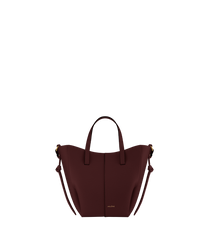 Cyme Tote Nano - Textured Black Cherry